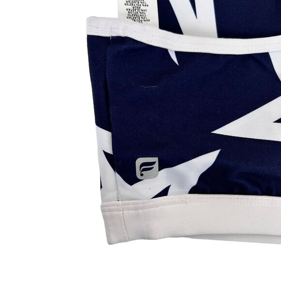 Fabletics Navy Star Print Amna Sports Bra Sz M - Picture 5 of 8